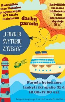 „LAIVŲ IR ŠVYTURIŲ ŽAVESYS“