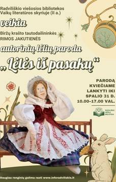 AUTORINIŲ LĖLIŲ PARODA „LĖLĖS IŠ PASAKŲ“