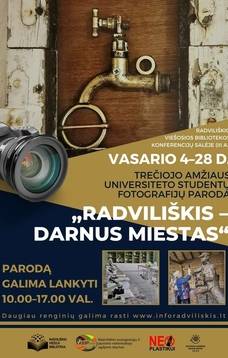 „RADVILIŠKIS – DARNUS MIESTAS“