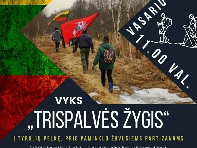 „TRISPALVĖS ŽYGIS“