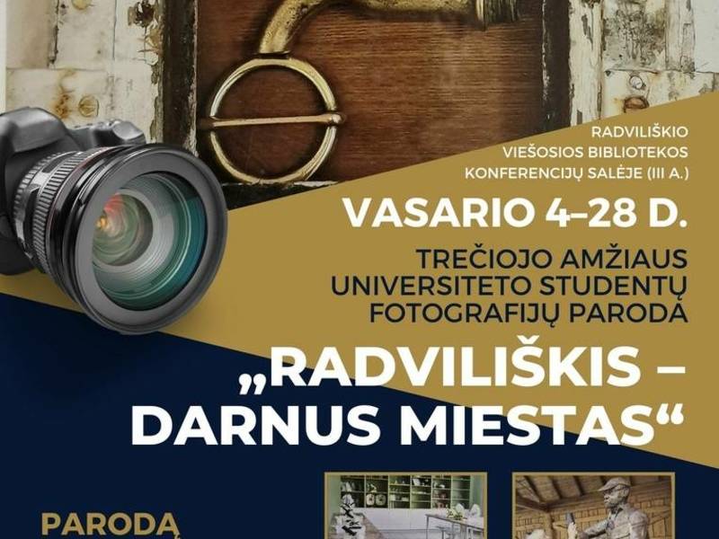 „RADVILIŠKIS – DARNUS MIESTAS“