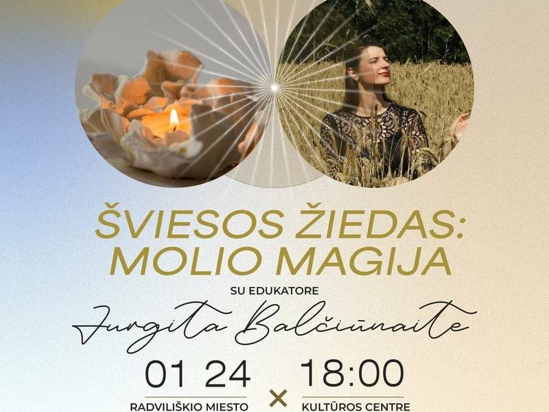 ŠVIESOS ŽIEDAS: MOLIO MAGIJA